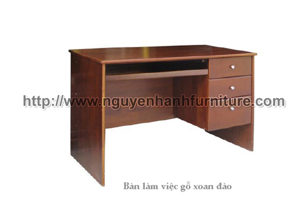 Name product: Wooden desk Bead tree wood - Dimensions: 60 x 120cm - Description: Bead tree wood