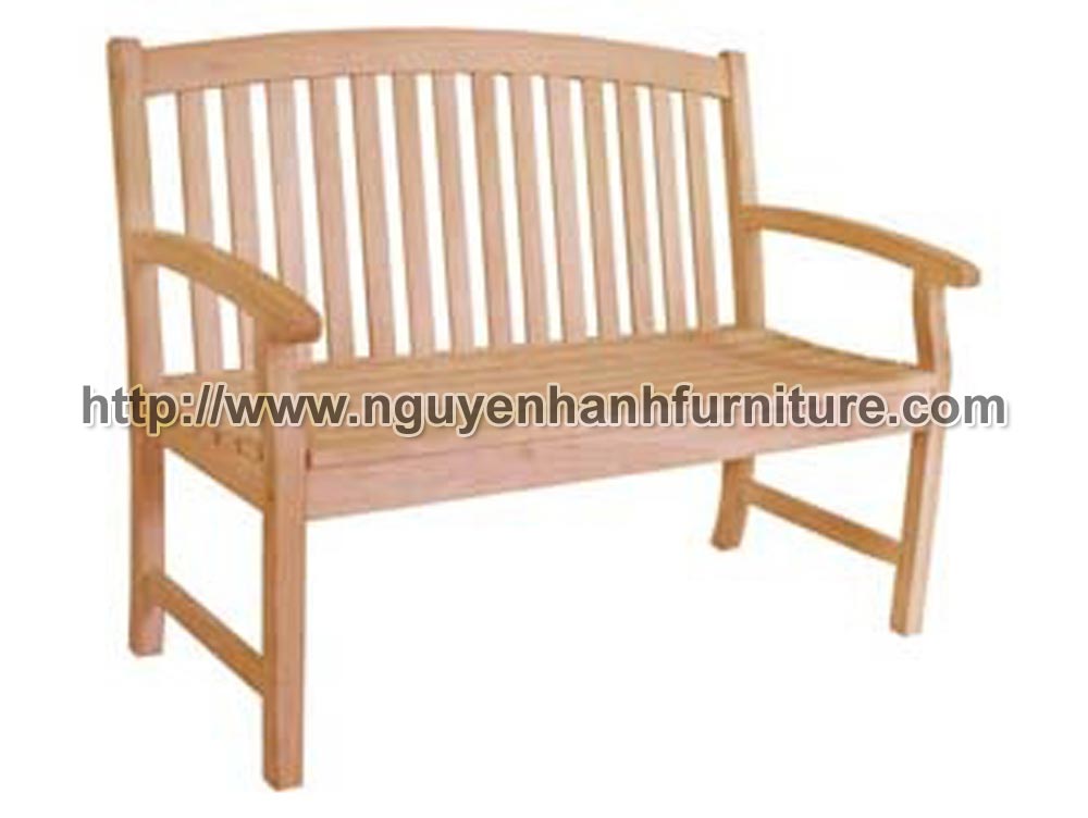 Name product: 2 seater bench 038 - Dimensions:  - Description: Red oil wood
