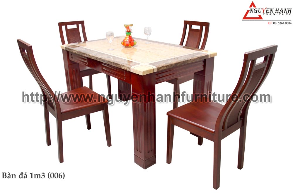 Name product: 1m3 stone table 006 - Dimensions: 80 x 130cm - Description: Skin surface, natural wood
