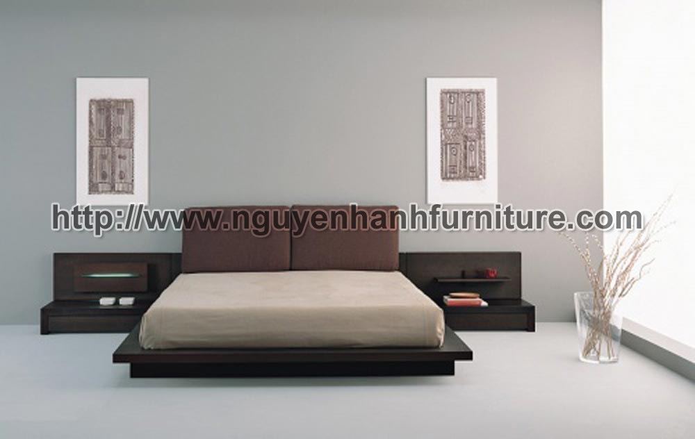 Name product: Japanese style Bed new 002 - Dimensions: 160 x 200cm - Description: MDF 