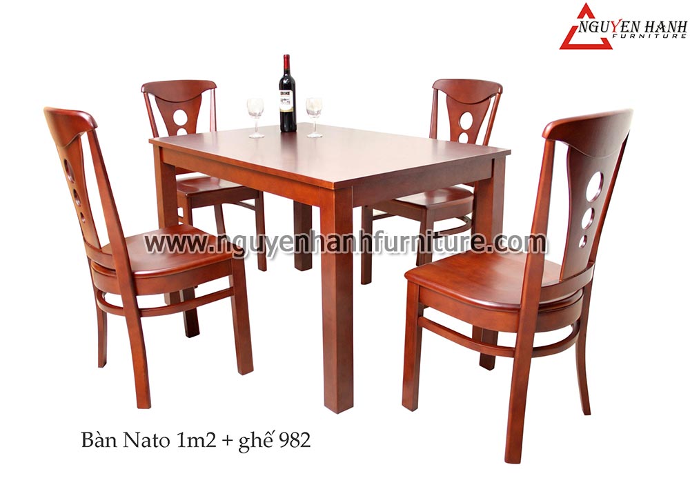 Name product: 1m2 Nato table with chairs 982 