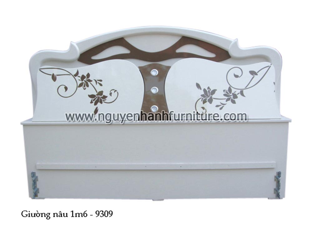 Name product: Brown bed 9309- Dimensions: 160 x 200cm - Description: MDF 