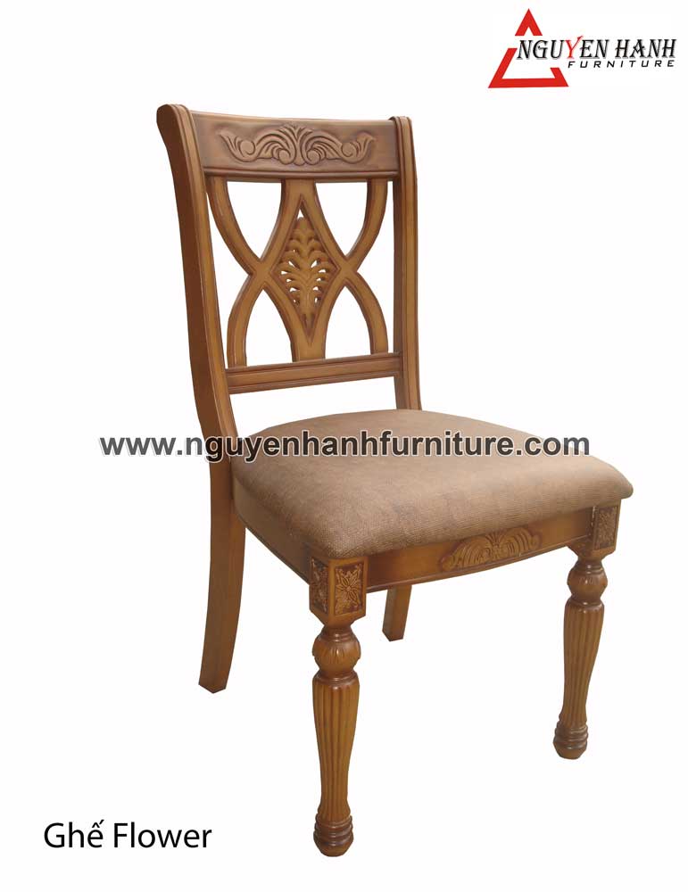  Name product: Flower chair - Dimensions: - Description: Rubber wood, the mattress
