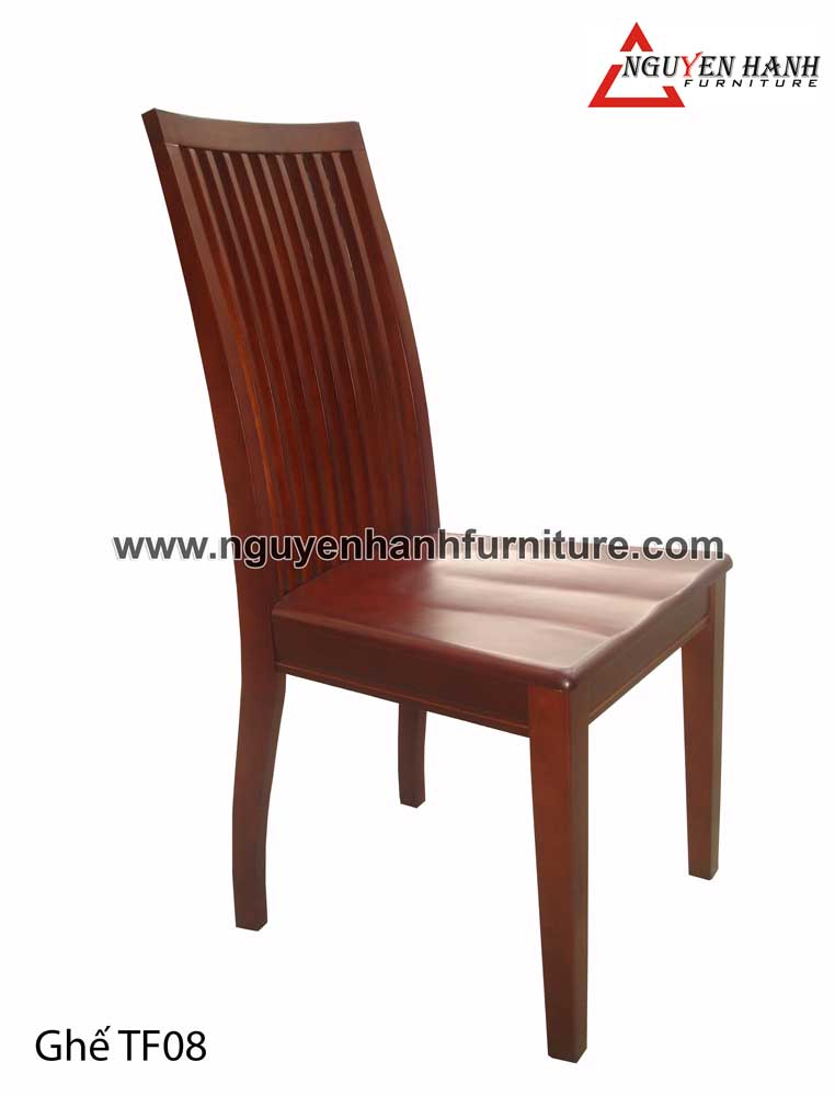 Name product: TF08 chair - Dimensions: - Description: Wood natural rubber